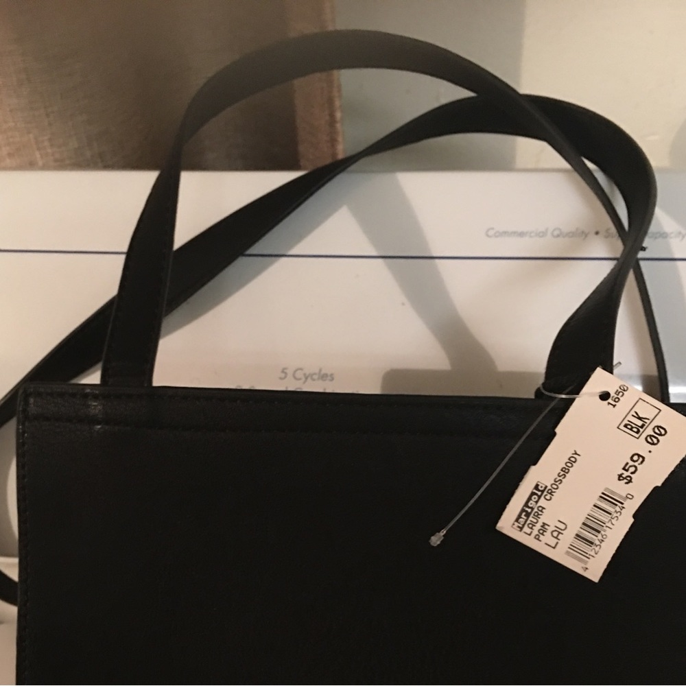 Black tan cross body
